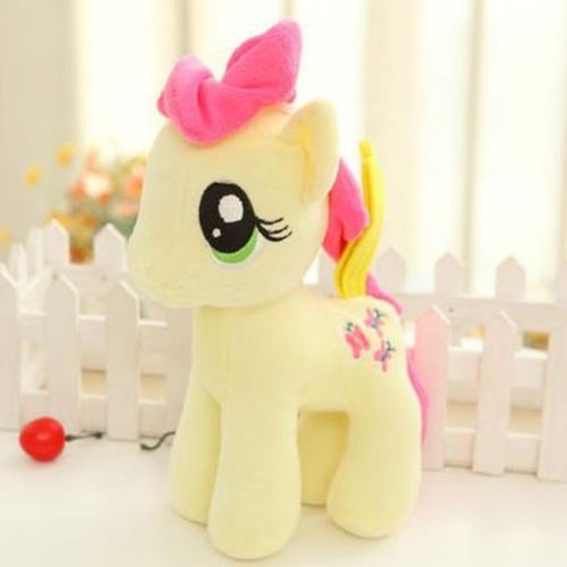 Thú Nhồi Bông Hình Con Ngựa Pony Mềm 25CM