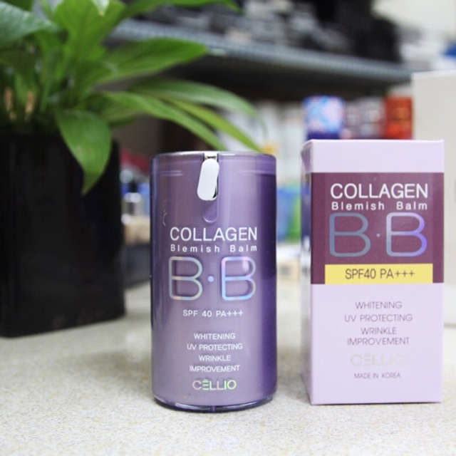Kem nền BB Cellio Collagen