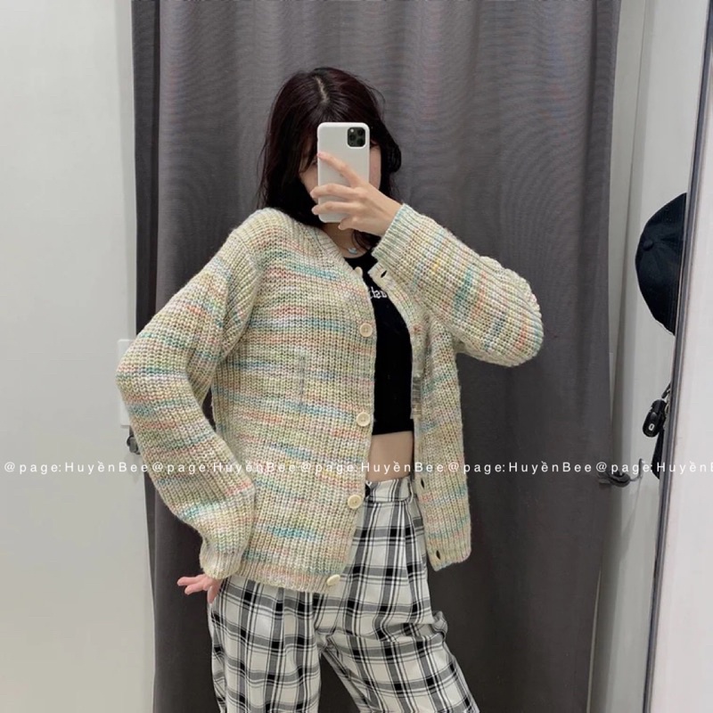 Áo khoác Cadigan Len U.ni