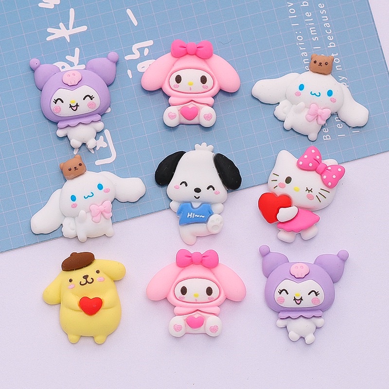 Charm trang trí Kitty, Melody, Cinamoroll, Kuromi - MS015