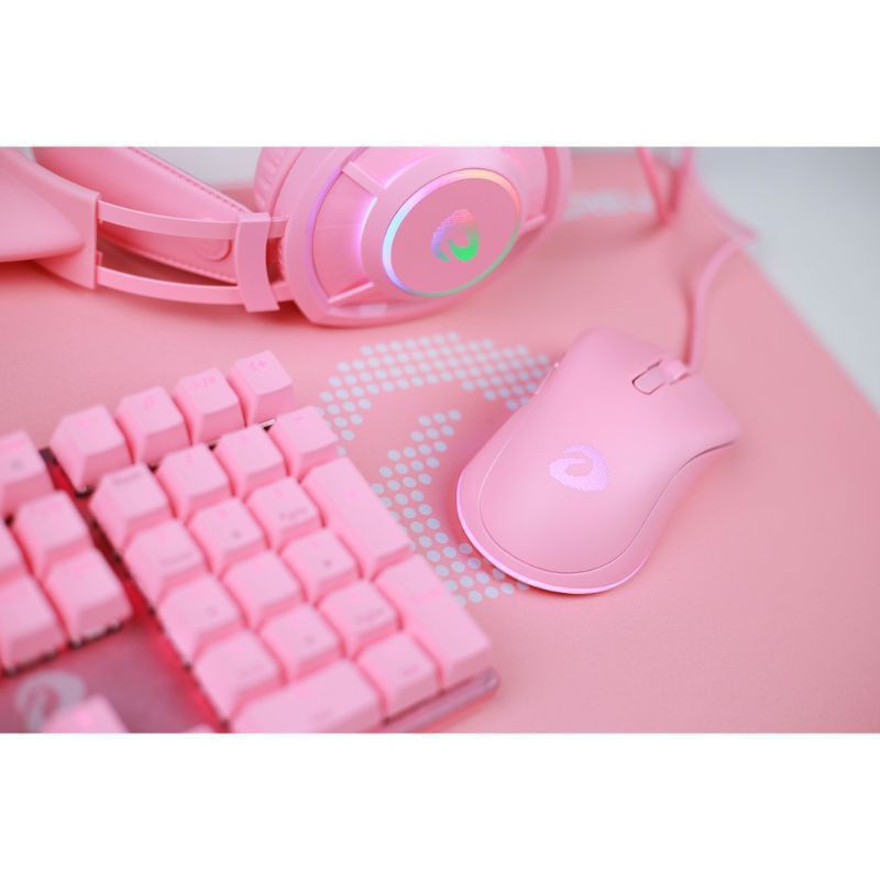 Bàn Phím Cơ Dareu Ek810 Queen Pink 104KEY - Bảo hành chính hãng 24 tháng