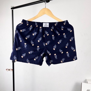 Quần đùi ngủ nam cotton