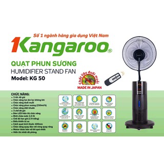 [ Thanh lý] Quạt phun sương Kangaroo KG-50 bảo hành 12 tháng