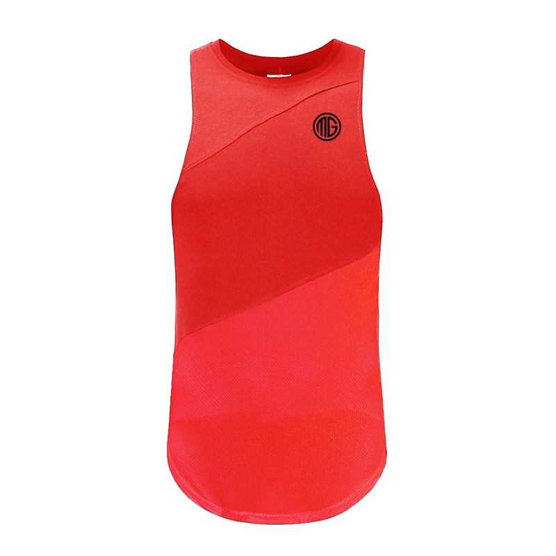 Cơ Bắp Hàng Mới Về Áo Thun Cotton Và Áo Thun Lưới Không Tay Tập Thể Hình Thể Thao Mới Cho Nam