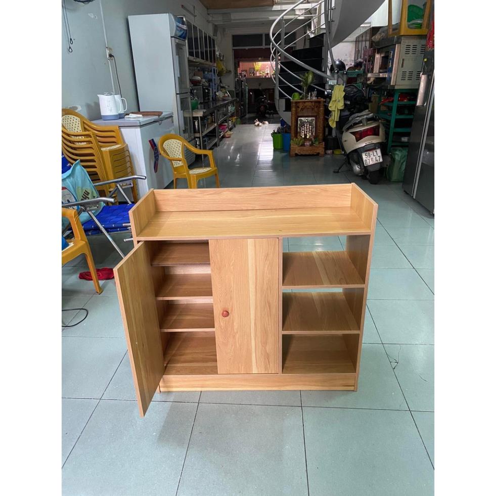 Kệ Để Giày - Tủ Để Giảy Gỗ Thông Minh Lắp Ghép 3 Ngăn, Cực Tiện Ích