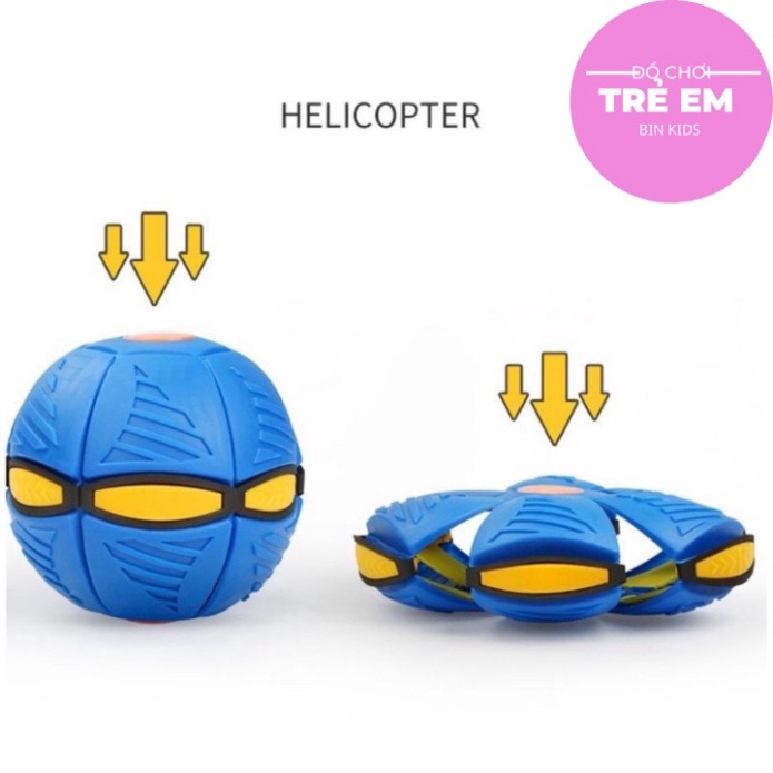 Bóng ma thuật, đĩa bay ufo tự nảy có đèn led siêu sáng