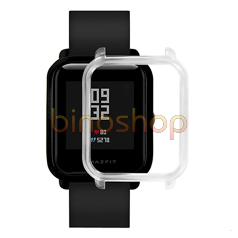 Ốp viền | Case viền bảo vệ Amazfit Bip trong suốt | BigBuy360 - bigbuy360.vn