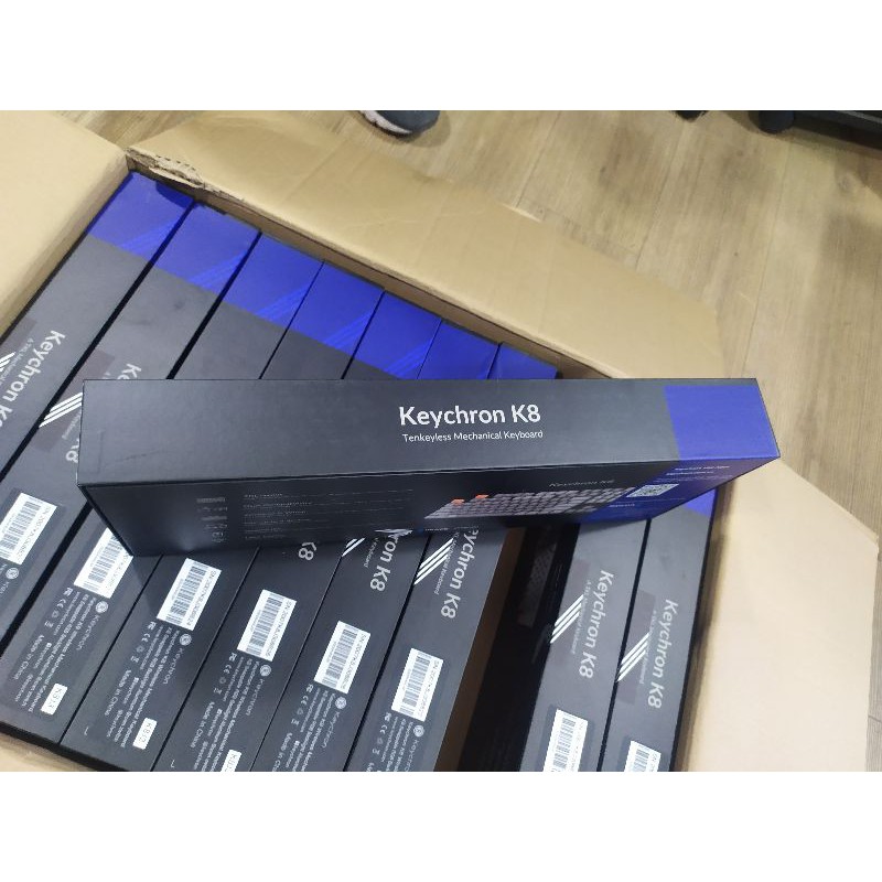 Keychron K8 - Bàn phím cơ Keychron K8 RGB hotswap wireless Nhôm | WebRaoVat - webraovat.net.vn