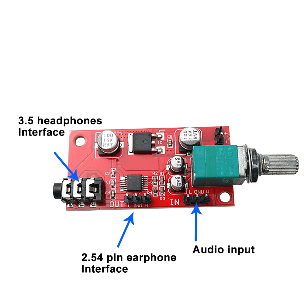 Bảng Mạch Khuếch Đại Âm Thanh Pcbfun MAX4410 DC3V-12V Hai Kênh Cho Bộ Khuếch Đại NE5532