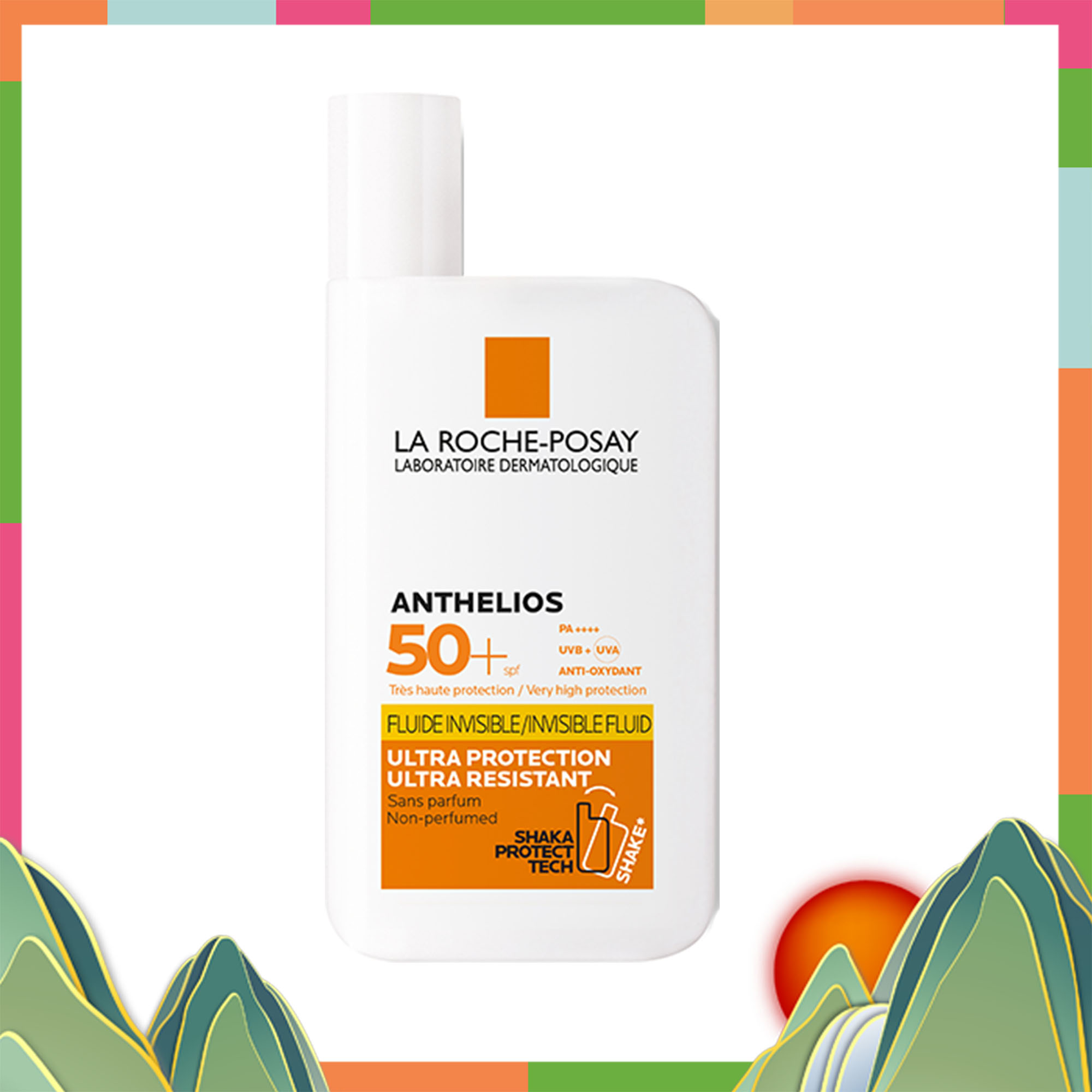 Kem Chống Nắng La Roche-Posay Anthelios Fluide Invisible SPF 50+ 50ml | WebRaoVat - webraovat.net.vn