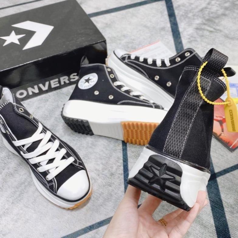 Giày thể thao sneaker convers run star hike high top cổ cao nữ độn đế | BigBuy360 - bigbuy360.vn