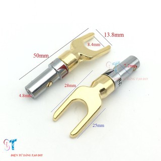 1 CẶP JACK CHỮ Y- JACK CÀNG CUA NAKAMICHI NHẬT BẢN