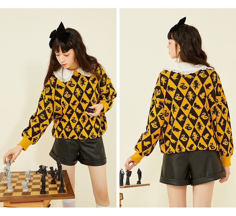 Áo Sweater In Hình Harry Potter 4 Màu