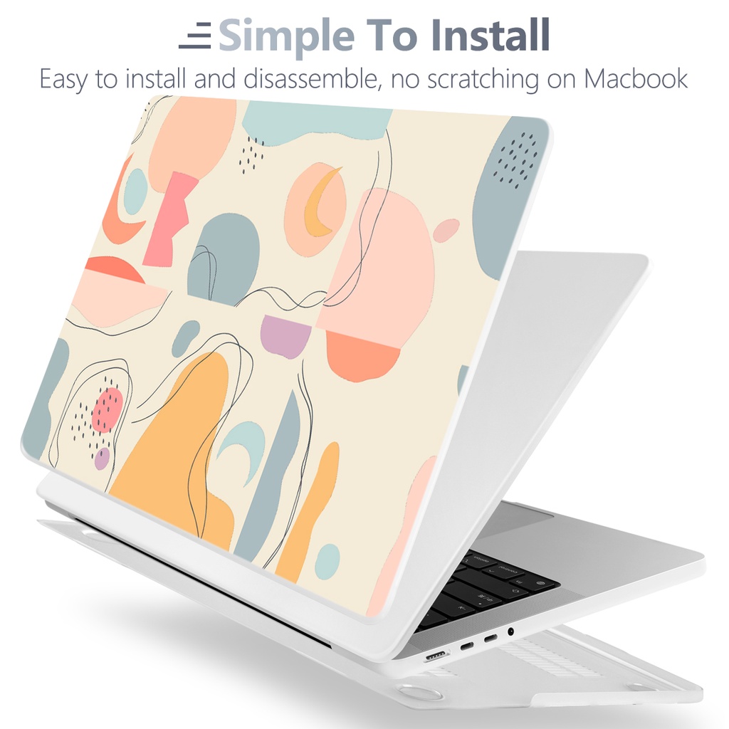 Ốp bảo vệ BATIANDA tích hợp bàn phím thích hợp cho MacBook Pro13 14 16inch M1 2021 2020 A2442 A2485 A2338 Air11 12 13 M1