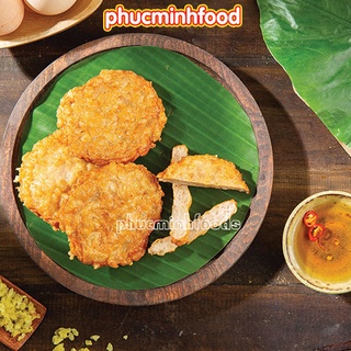 Chả Cốm Hà Nội - Chả cốm ăn bún đậu hoặc chiên chấm với tương gói 500gram