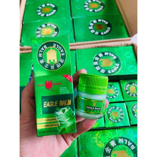 (Chính Hãng) Dầu Cù Là Xanh Con Ó Eagle Balm Mỹ 20g