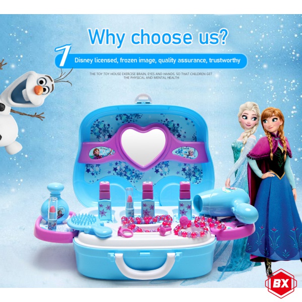 Đồ chơi trẻ em Trang Điểm Công Chúa Frozen Thời Trang Dành Cho Bé Gái