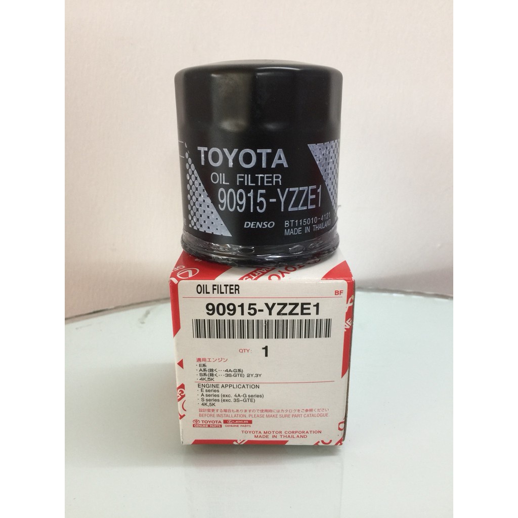 Lọc dầu , lọc nhớt Toyota Innova, Fortuner MSP: 90915-YZZD4