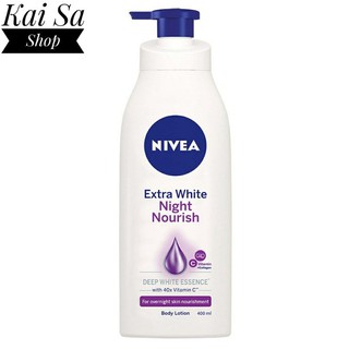nivea extra white night nourish lotion
