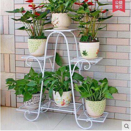 KỆ SẮT TRANG TRÍ ĐỂ CHẬU HOA
