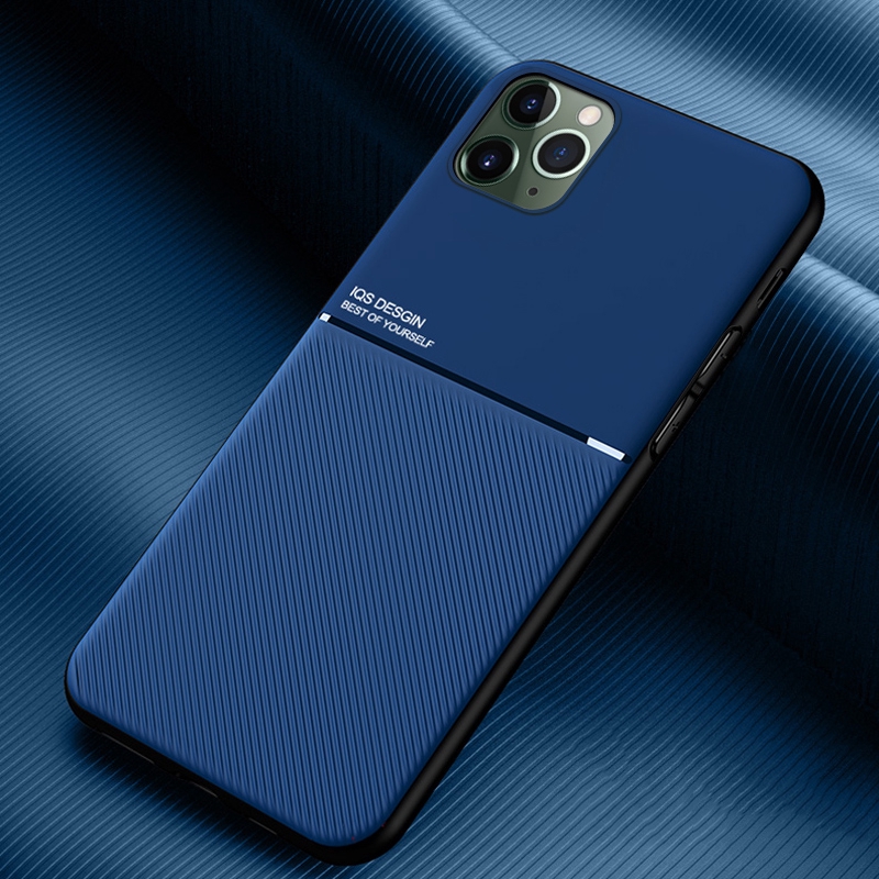 Ốp điện thoại chất liệu da bảo vệ cho iPhone 13 12 11 Pro Max XR X XS Max 10 7 8 6 6s Plus + SE 2020