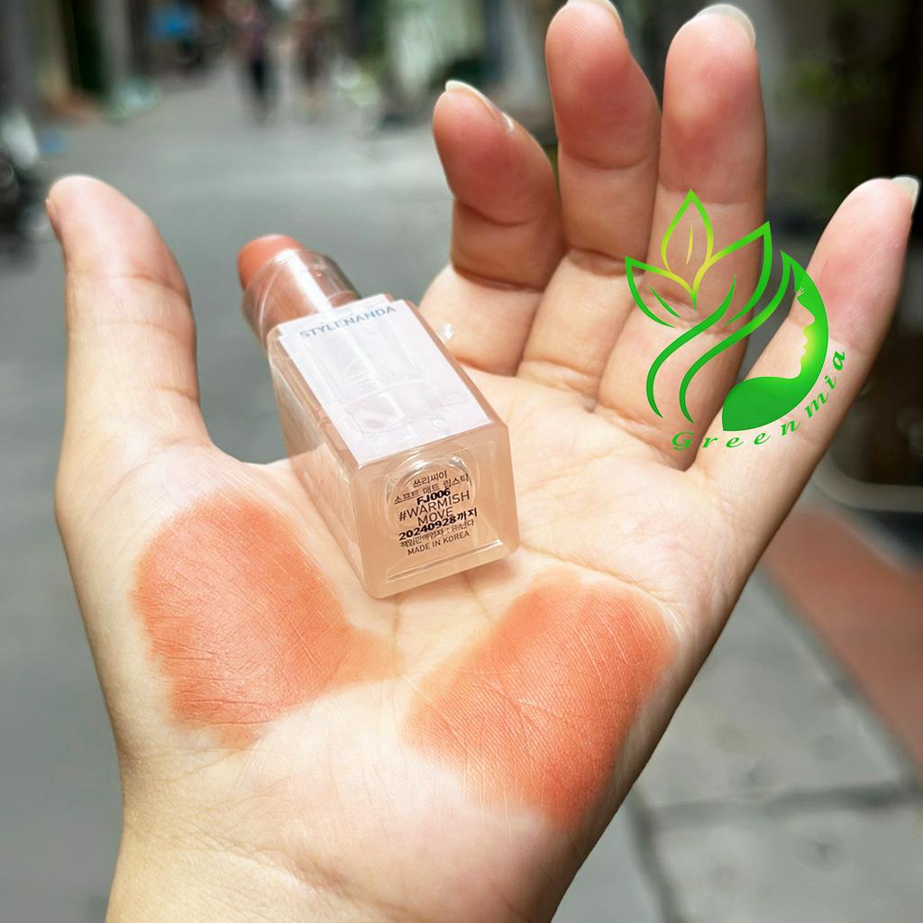 Son Môi 3CE Thỏi Soft Matte Lipstick Warmish Move Màu Cam Nude Mềm Mại Quyến Rũ