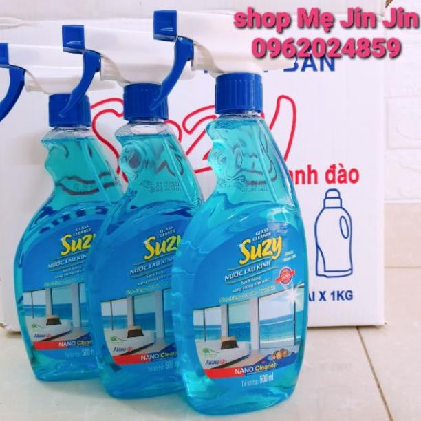 [CHÍNH HÃNG] Nước lau kính SUZY 500ml - thành phần HỮU CƠ, chất lượng NHẬT BẢN