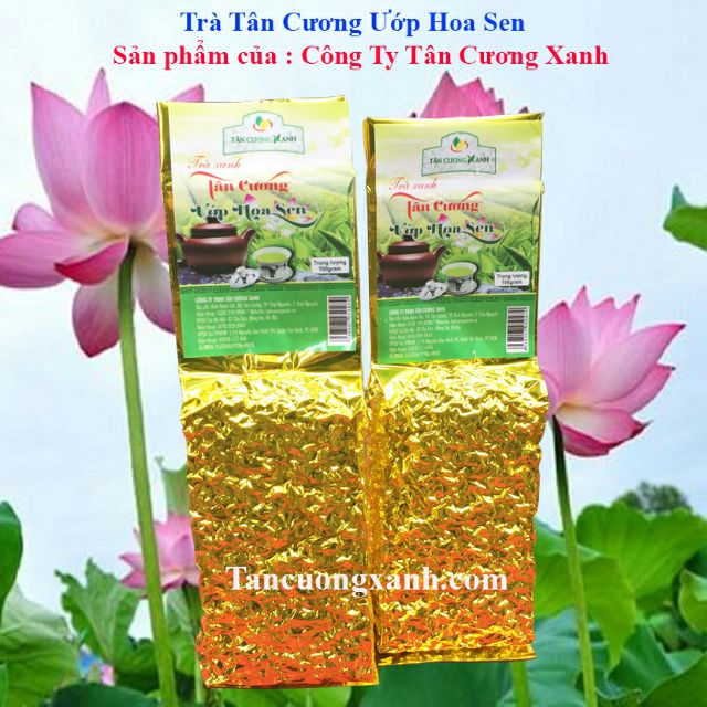 Chè Tân Cương ướp sen