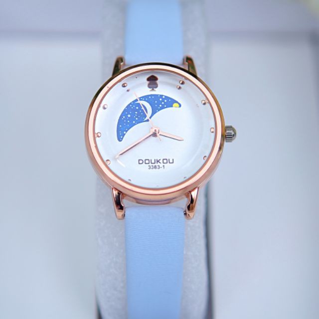 Đồng hồ nữ DOUKOU 66993 dây da mặt tròn Bán lẻ giá sỉ
