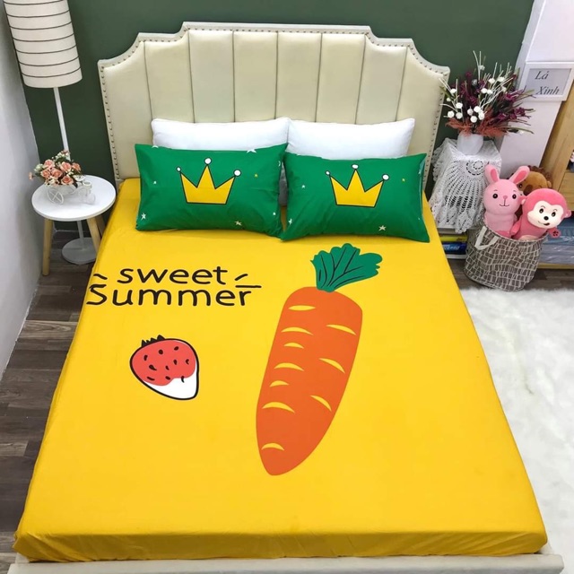 Set_ ga_gối_hàn_100%_cotton_hình_3D