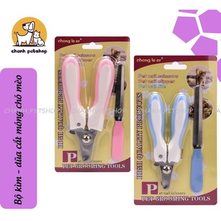 ✂️🪛Bộ Kìm + Dũa móng cho Chó Mèo siêu tiện lợi giá rẻ