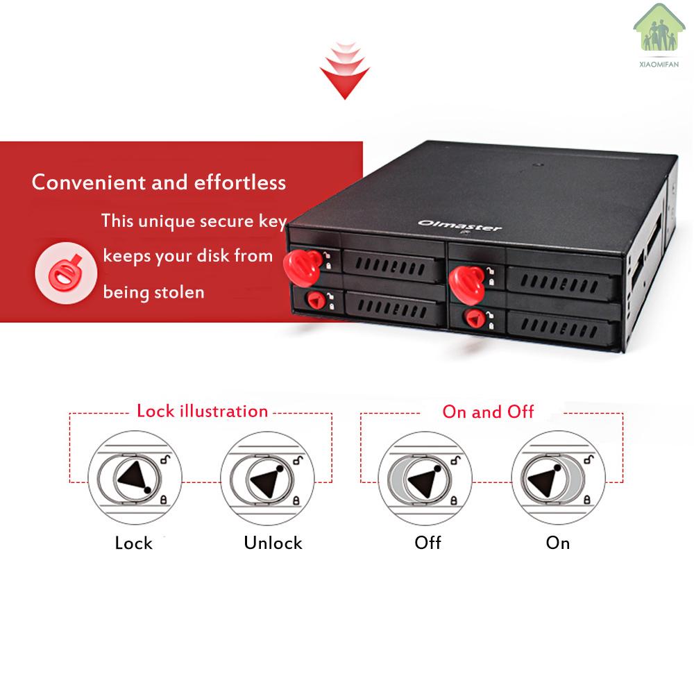 Ổ Cứng Ssd Oimaster 4 Bays 2.5 '' Sata Hdd Ssd 5.25 '' | BigBuy360 - bigbuy360.vn