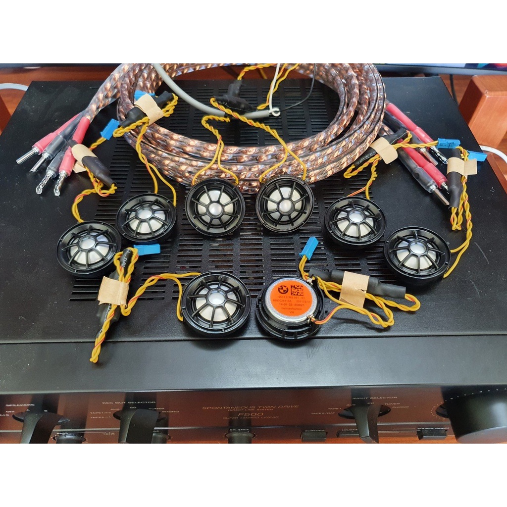 Loa siêu Trép tháo xe BMW, Từ Neo, Màng Titan Chất Âm Hay