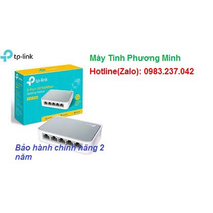 Bộ chia mạng 5 cổng TPLink 10/100Mbps SF1005D- Bảo hành đổi mới trong suốt 24 tháng bảo hành