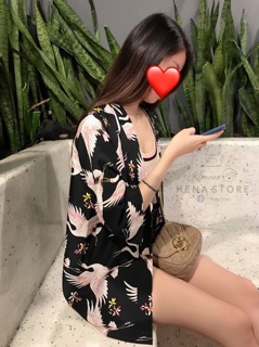 Áo Kimono Hạc 2020