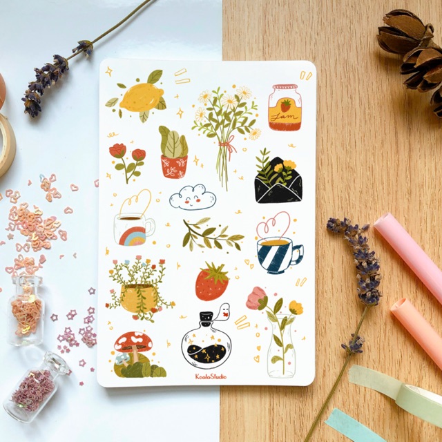 Bullet Journal Sticker - Cozy 3