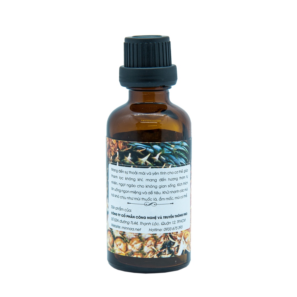 Tinh dầu nguyên chất Minnaa hương Dứa 50ml nhập khẩu Ấn Độ