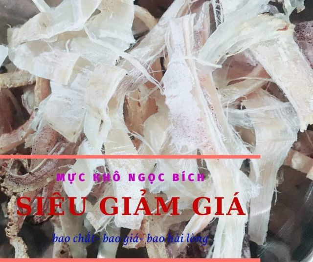 Mực khô Cô Tô [SIÊU DÀY, SIÊU NGỌT, GIÁ SIÊU TỐT], gói 2 con, không ngon trả lại tiền