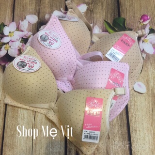 Áo ngực cho con bú cúc bấm mở ngực