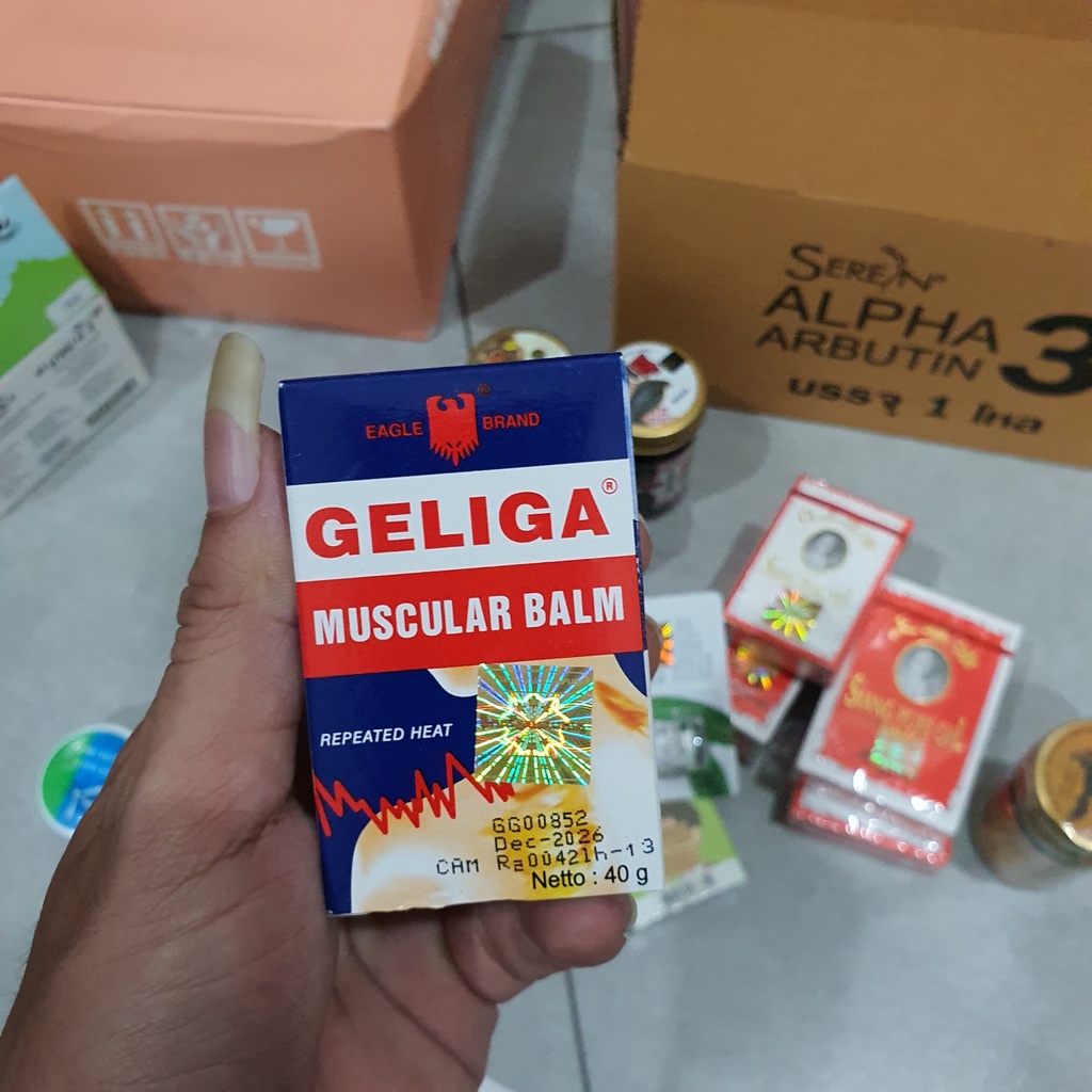 Dầu Cù Là Lửa Gelila 40g Thái Lan