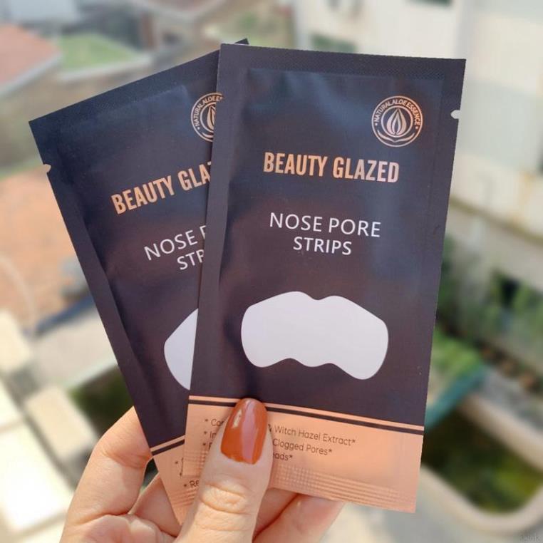 Miếng dán mũi lột mụn đầu đen làm sạch bụi bẩn dầu nhờn chất lượng cao Beauty Glazed - Glow Vietnam | BigBuy360 - bigbuy360.vn