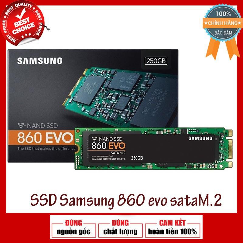 Ổ cứng SSD Samsung 860 EVO 250GB M2 SATA | BigBuy360 - bigbuy360.vn
