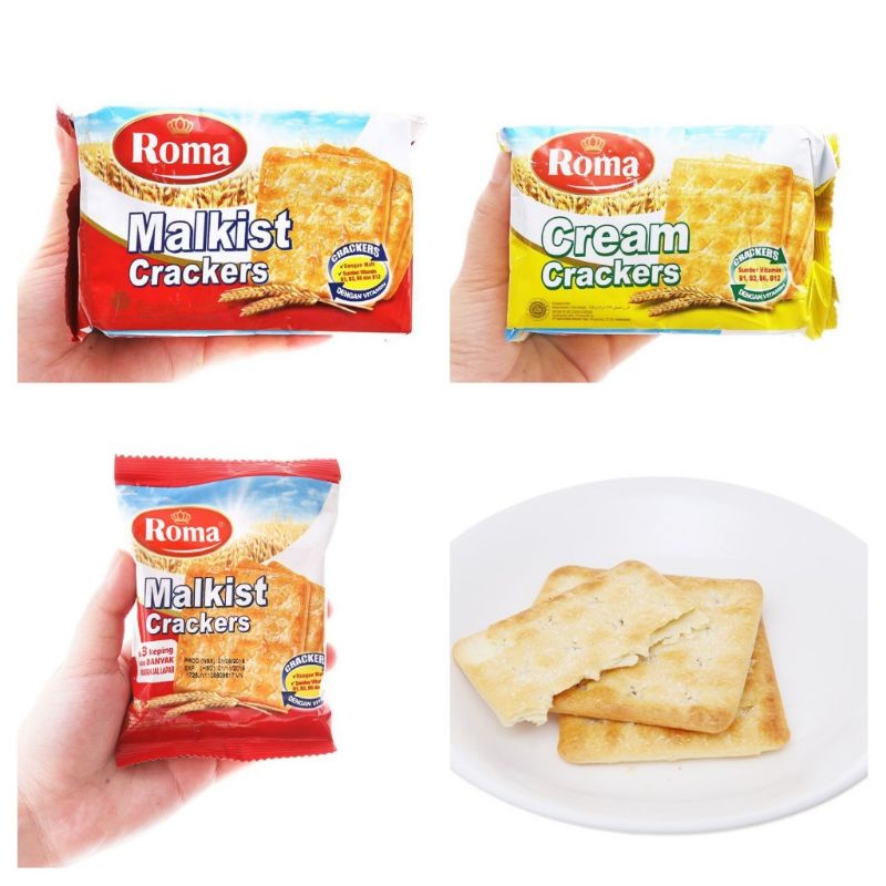 BÁNH MALKIST CRACKER SIÊU GIÒN - NHẬP KHẨU TỪ INDONESIA