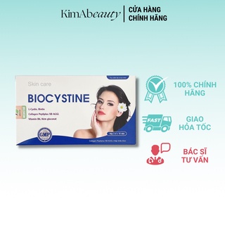 Viên uống biocystine – viên uống giúp đẹp da, đẹp tóc, móng, chống lão hóa – biocystine hộp 30 viên
