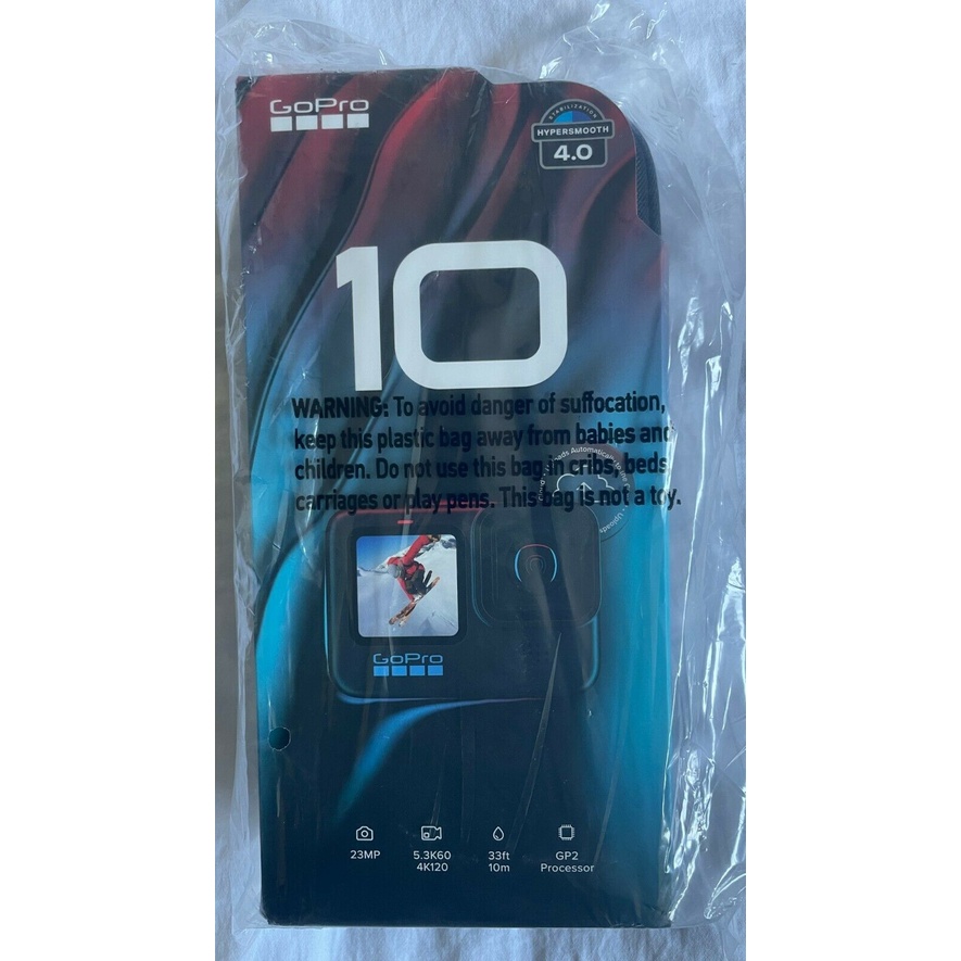 GoPro Hero 10 Black 4k 5k, tặng 2 pin, tặng thẻ nhớ 32GB, 64GB, sạc, gói phụ kiện 50 món... New full Box