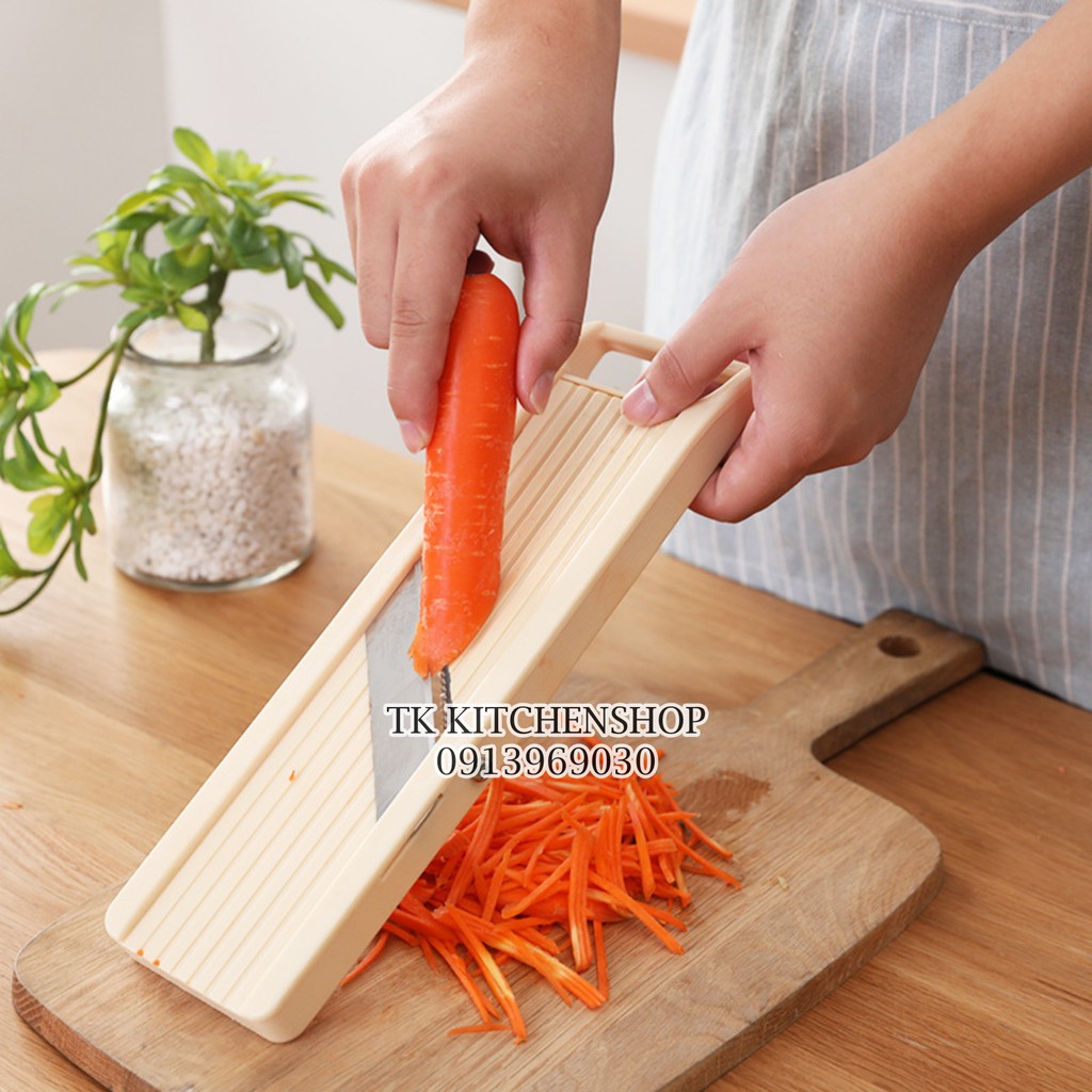 BÀN NẠO ĐANĂNG 3LƯỠI hoặc 1LƯỠI PHONGCÁCHNHẬTBẢN lưu ý lưỡi dao nhỏ nhất KHÔNG phù hợp cho củ quả mềm như củ cải,dưa leo