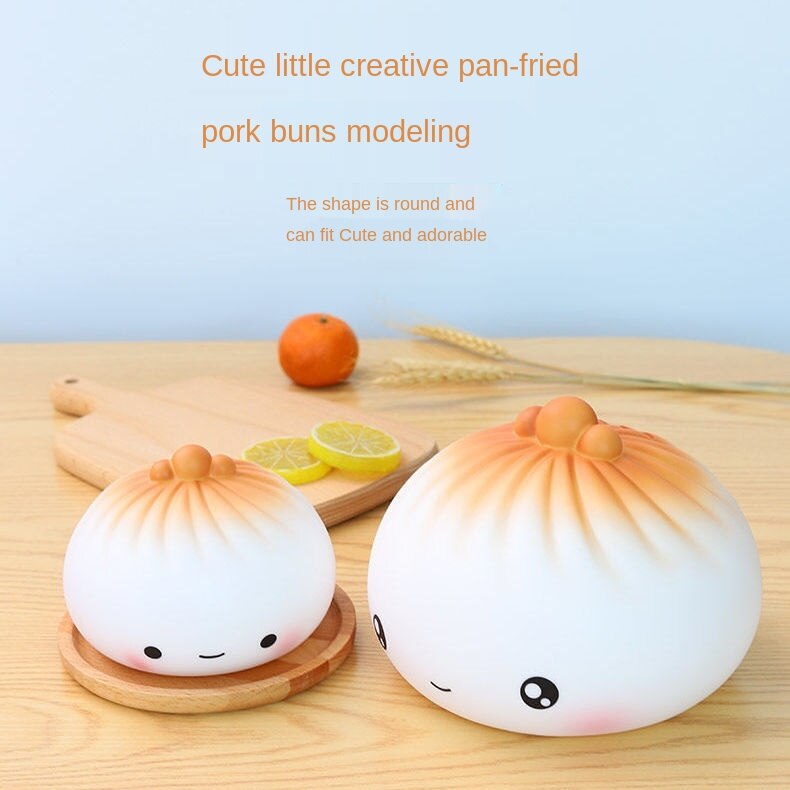 Ống Tiết Kiệm Tiền Hình Bánh Bao Độc Đáo