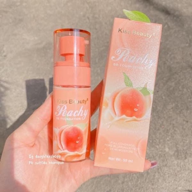 Kem nền đào KissBeauty Thái Lan | BigBuy360 - bigbuy360.vn