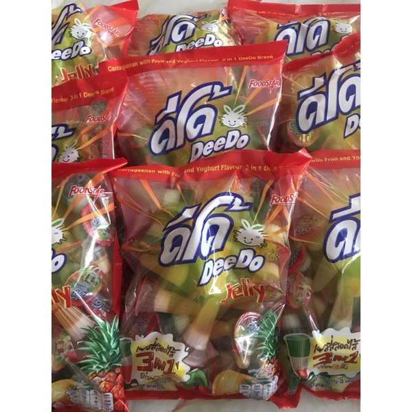 Thạch trái cây Deedo 3 lớp 720gr Thái Lan siêu ngon