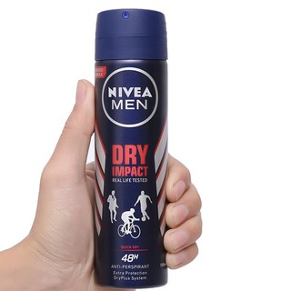 xịt ngăn mùi cho nam NIVEA Men Dry Impact 150ml